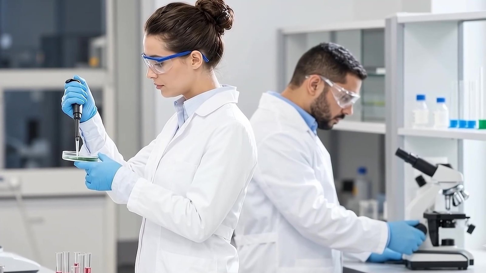 Hycure Lifecare lab team at work